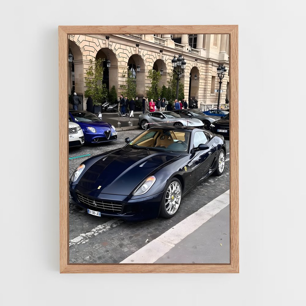 Poster gtb de suspendu – affiche Ferrari (vue 4)